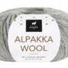 Alpakka Wool - Lys grå melert