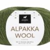 Alpakka wool - Mørk oliven