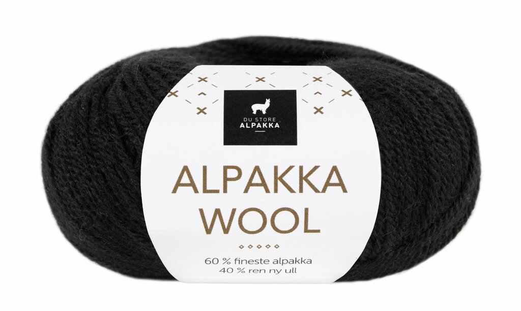 Alpakka Wool - Svart