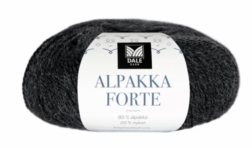 Alpakka Forte - Koks melert