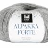 Alpakka Forte - Grå melert