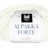 Alpakka Forte - Hvit