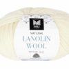 Lanolin Wool - Ubleket hvit