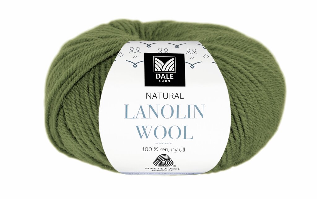 Lanolin Wool - Oliven