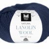 Lanolin Wool - Mørk indigoblå