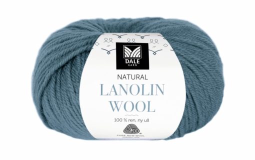 Lanolin Wool - Mørk denim