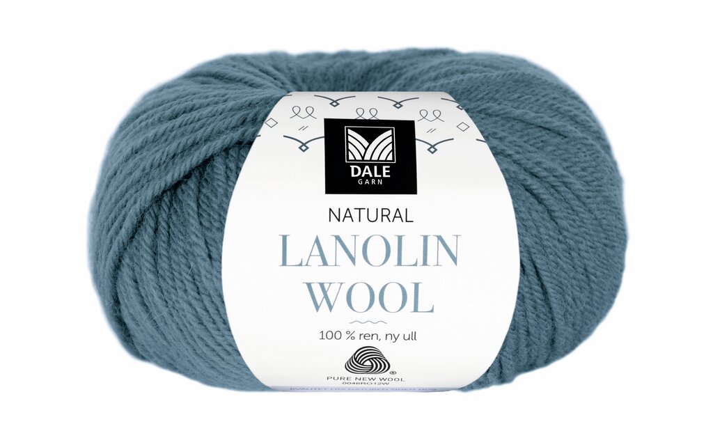 Lanolin Wool - Mørk denim