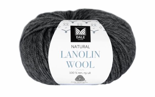 Lanolin Wool - Koks melert