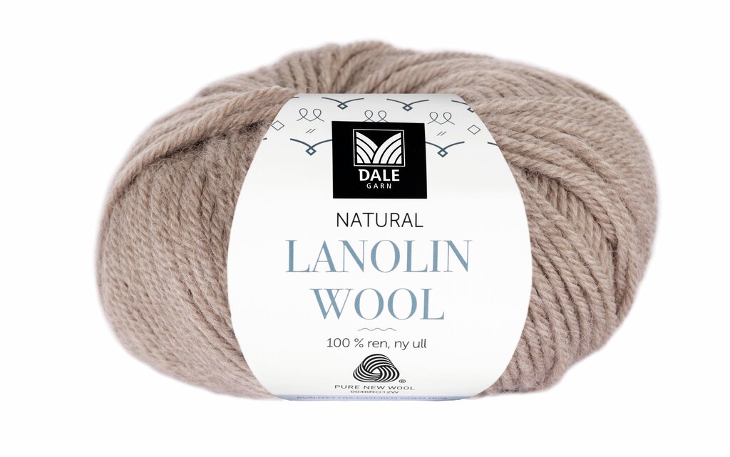 Lanolin Wool - Beige melert