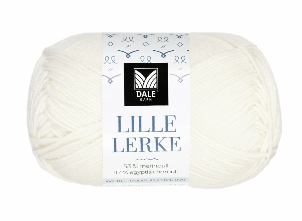 Lille Lerke - Halvbleket hvit