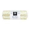 Bling effektgarn - Offwhite