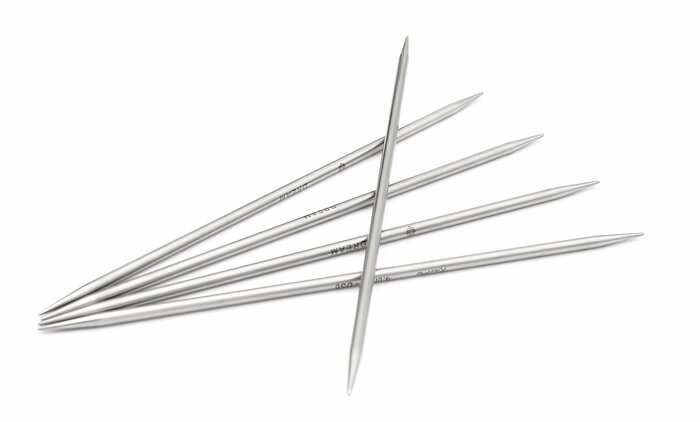 Mindful, 20 cm, 4.0  mm - Strømpepinner i metall