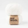 Hip Wool - Dancing snowflake white