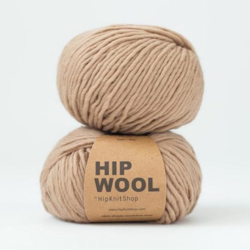 Hip Wool - Cookie Dough light brown