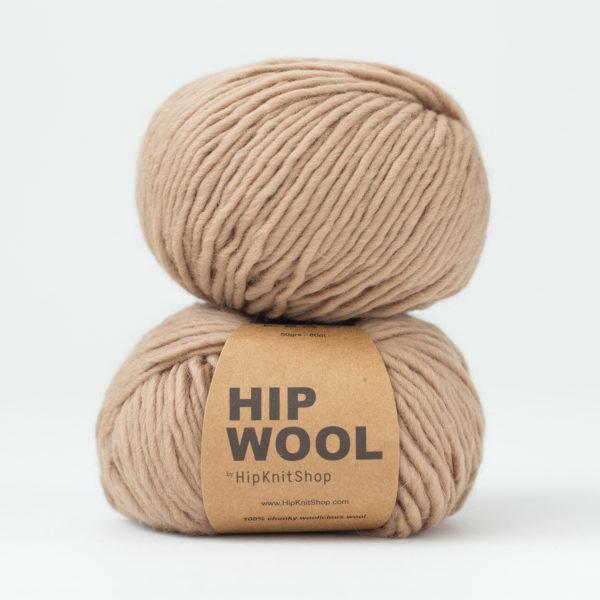 Hip Wool - Cookie Dough light brown
