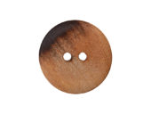Knapp 453244 Treknapp 2-hull 20mm 16 Natur