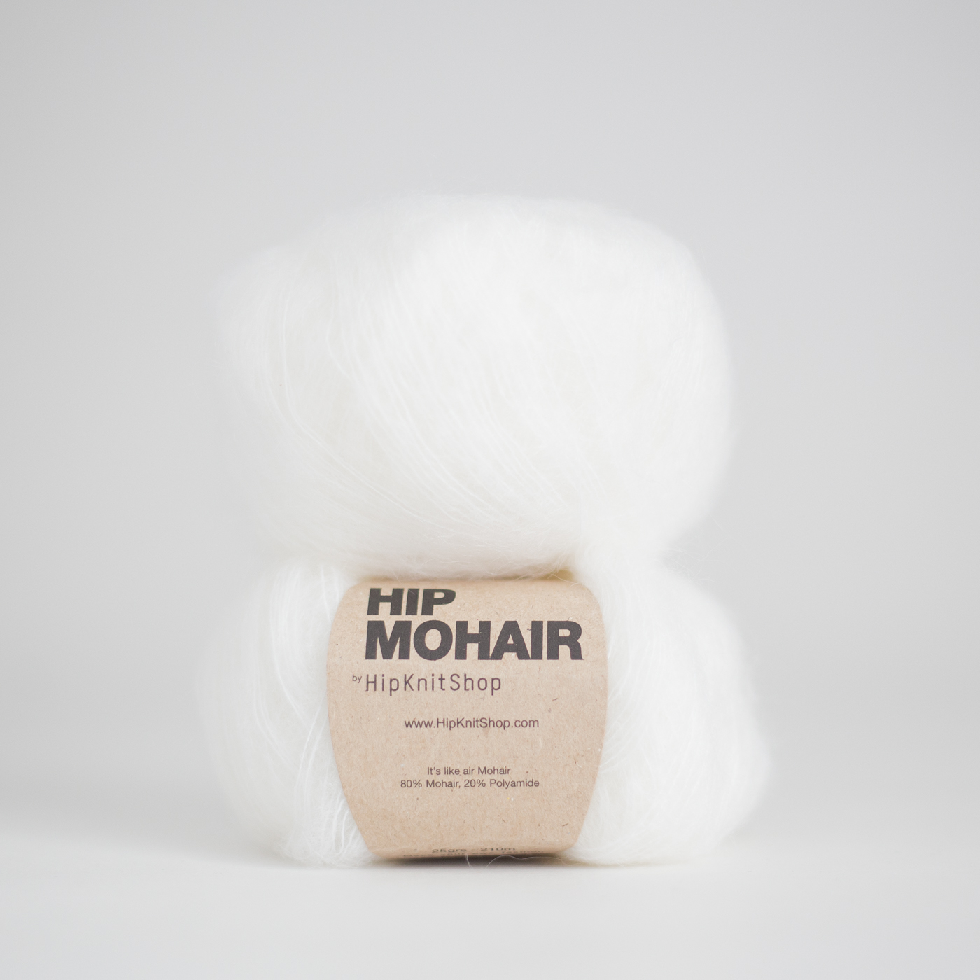 Hip Mohair - Cotton ball