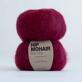 Hip Mohair - Ruby red