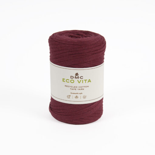 DMC Eco vita tape yarn - 005 rød