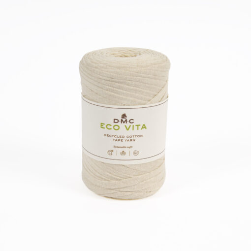 DMC Eco vita tape yarn - 103 beige