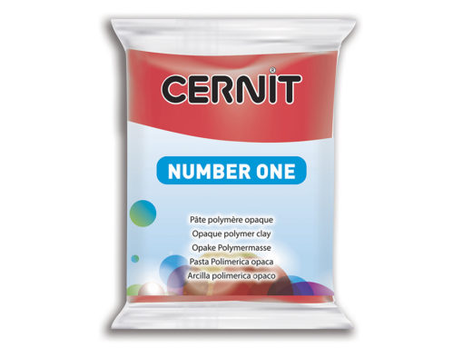 Cernit Number One 56g - 400 Rød