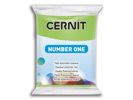 Cernit Number One 56g - 611 Lys grønn