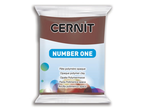 Cernit Number One 56g - 800 Brun