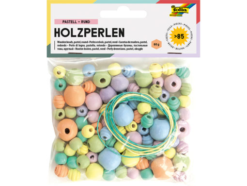 Folia Perlesett Treperler 50g - Pastell