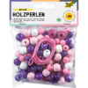 Folia Perlesett Treperler 60g - Lilla/rosa