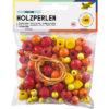 Folia Perlesett Treperler 60g - Gul/rød