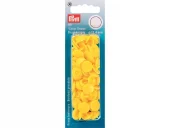 Prym Non-sew Color Snaps – Ø12.4 – Lys gul