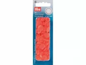 Prym Non-sew Color Snaps – Ø12.4 – Lakserød