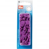 Prym Non-sew Color Snaps – Ø12.4 – Lilla