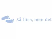 Washi tape Blå på hvit "Så liten, men det største på jord"