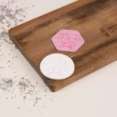 En liten Jente Cookie Stamp