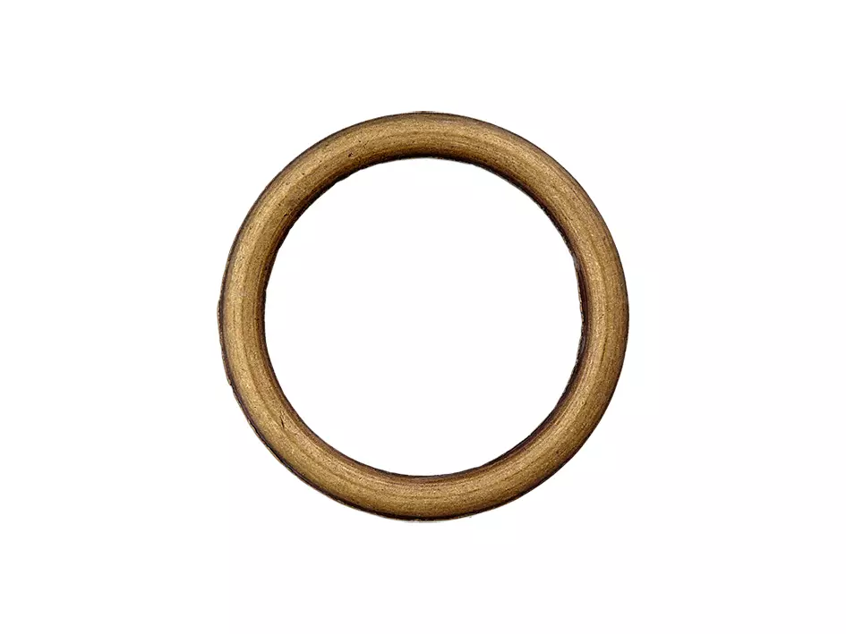 Ring - 20mm - Antikk messing