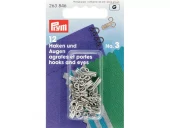 Prym Hekter No.3 12stk – Sølv