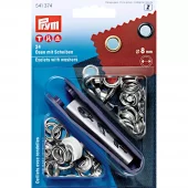 Prym Maljer 8mm 24stk – Sølv