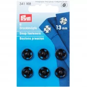 Prym Patentknapper 13mm 6stk – Sort