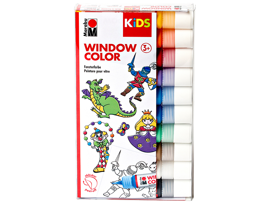 Marabu KIDS Window Color - 10x25ml