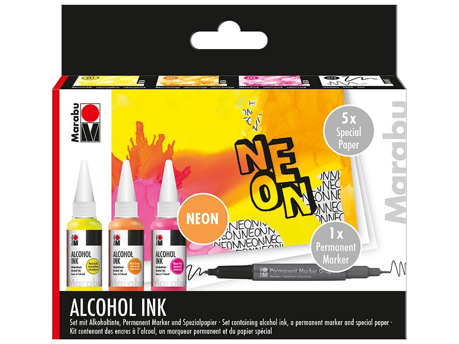 Marabu Alcohol Ink Sett  - NEON