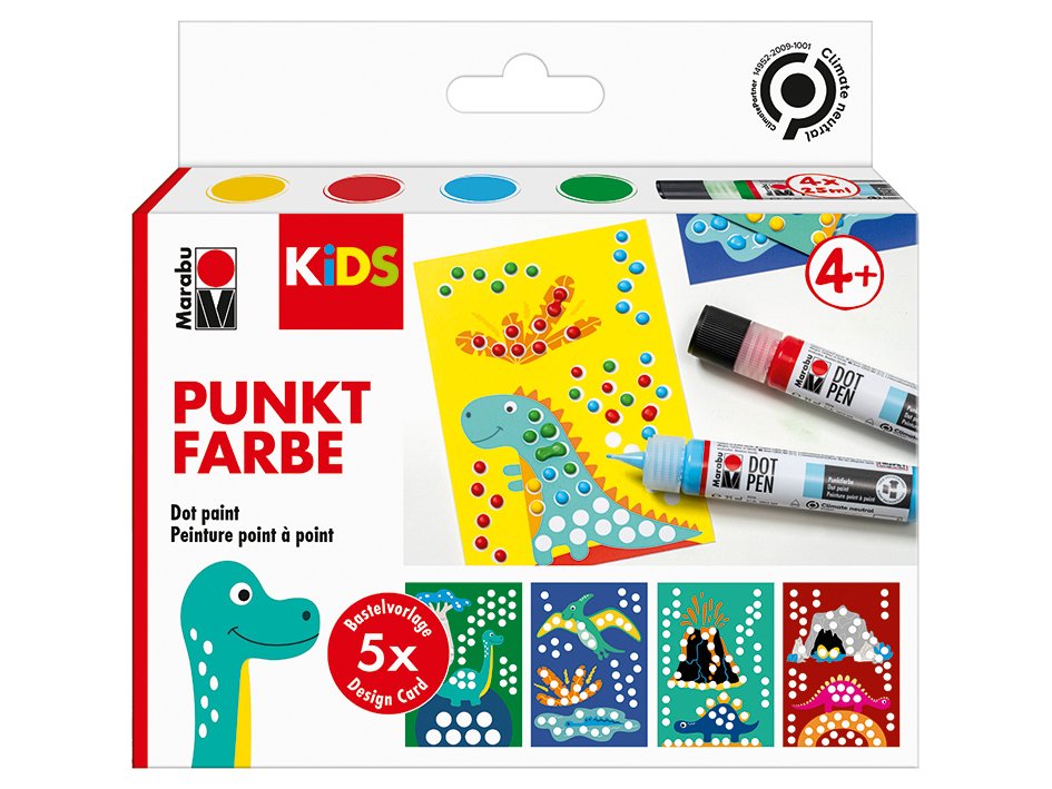 Marabu Kids Dot Pen Set - Dino