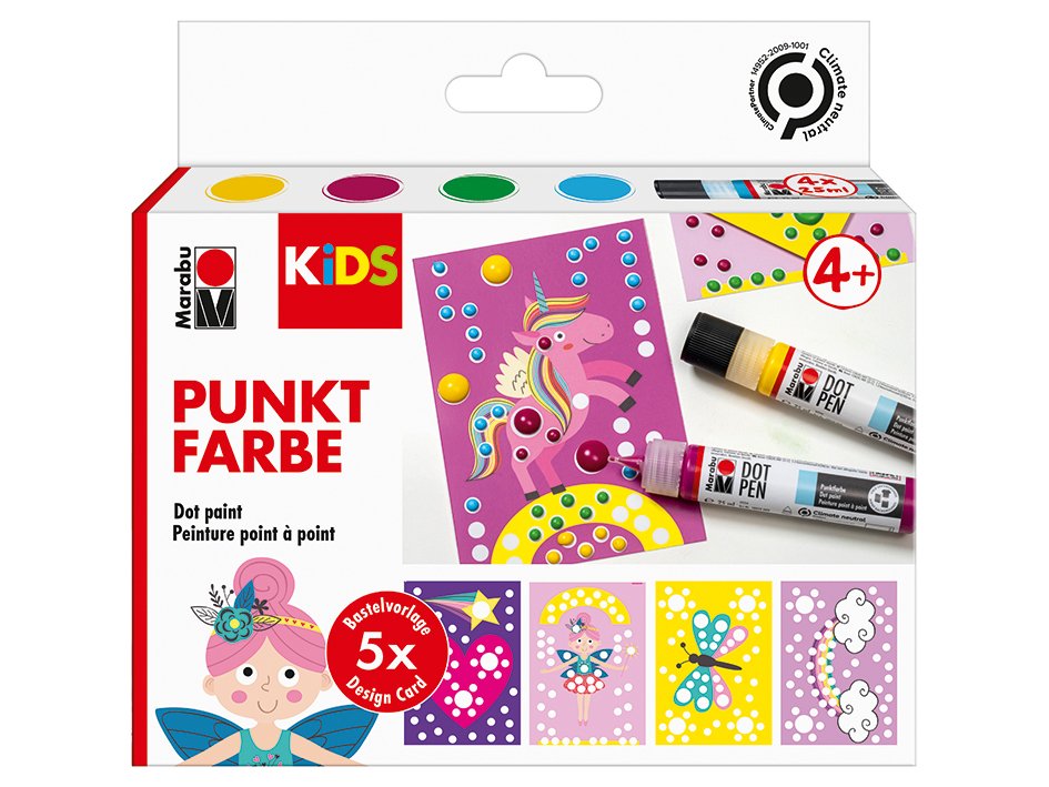 Marabu Kids Dot Pen Set - Unicorn