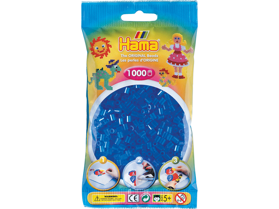 Hama Midi super 1000s – 15 Transparent blå