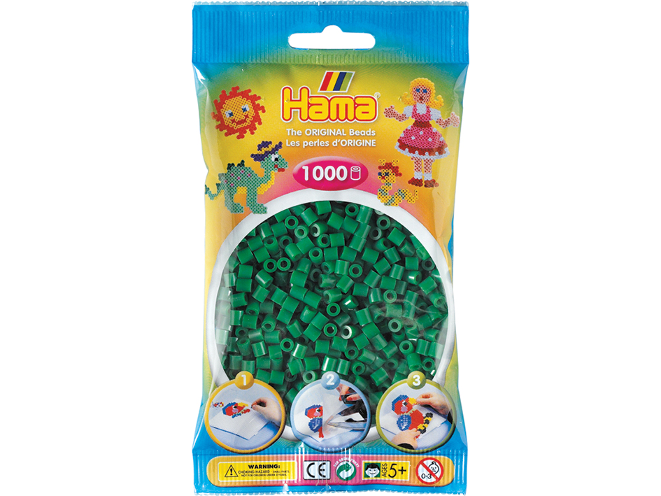 Hama Midi super 1000s – 10 Grønn