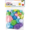 Folia Pomponger 30stk - Pastell mix