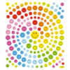 Klistremerker - Smileys #2 m/glitter