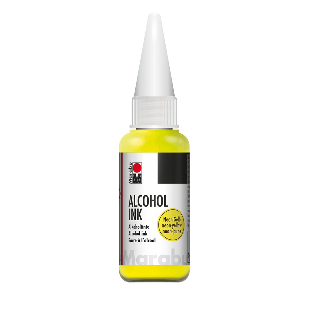 Marabu Alcohol Ink 20ml - 321 Neon Yellow