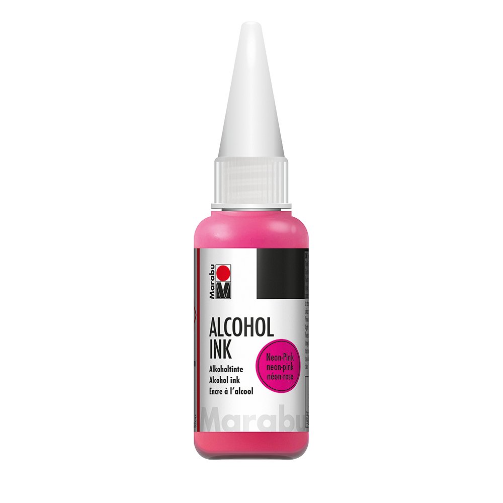 Marabu Alcohol Ink 20ml - 334 Neon Pink