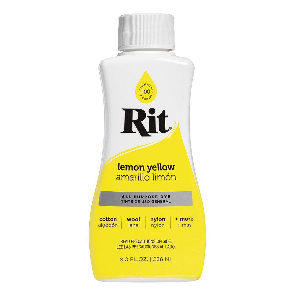 Rit Liquid Dye Tekstilfarge 236ml - Lemon Yellow